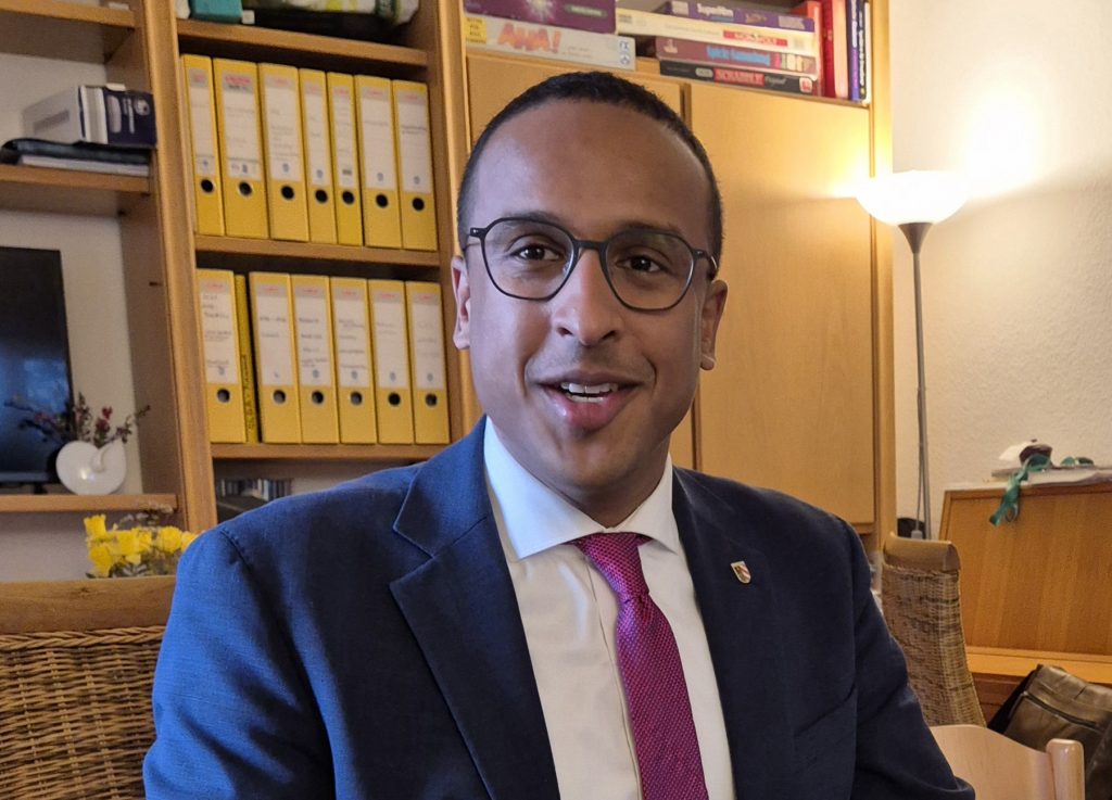 Besuch von Oberbürgermeisterkandidat Dr. Nasser Ahmed